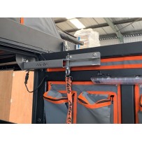 Blocage de porte arrière Alu-Cab : sécurité hardtop camper 4x4